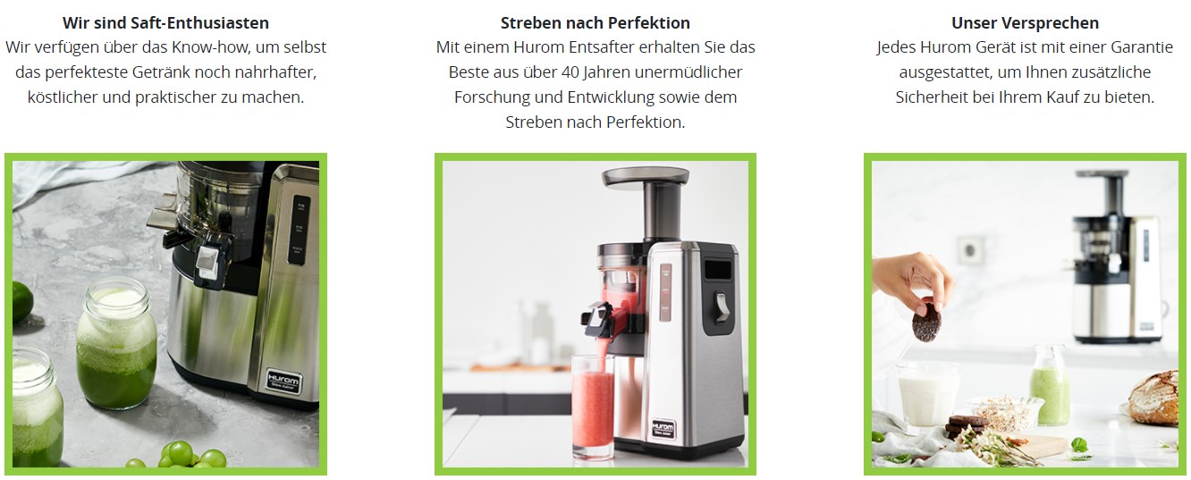 Hurom HWS Pro Slowjuicer Entsafter