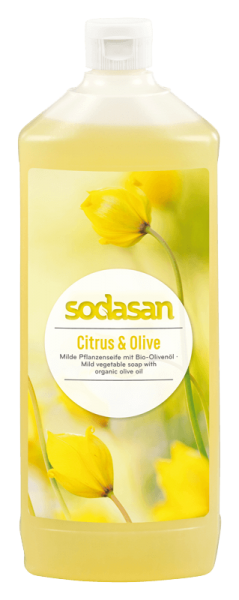 Bio Pflanzenölseife LIQUID Citrus Olive