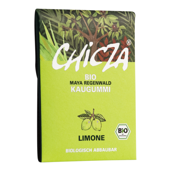 CHICZA®- Bio-Kaugummi Limone Maya Regenwald